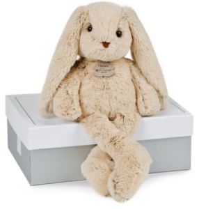 Peluche Lapin Beige les Copains Câlins - 40 cm